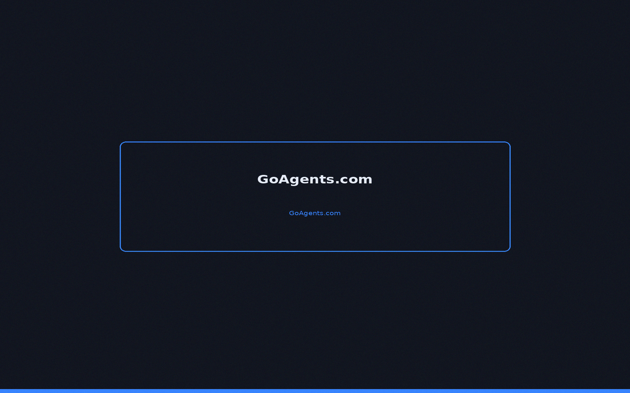 Abstract node and flow still suggesting agent systems for GoAgents.com